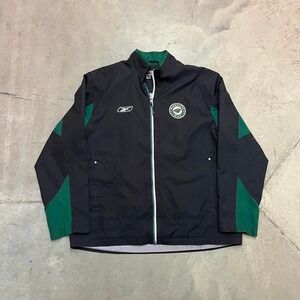 Y2K Reebok NHL Minnesota Wild Windbreaker‎ Jacket size: Large